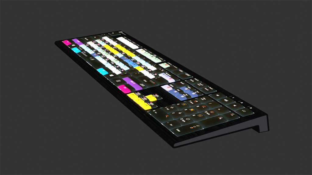 Cinema 4D ASTRA2 Backlit Keyboard – Windows - Two Horn
