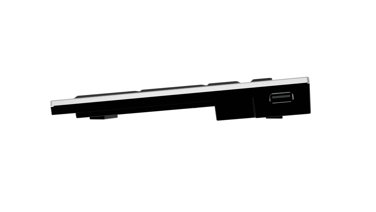 Cinema 4D Silver Slimline Keyboard – Windows - Two Horn