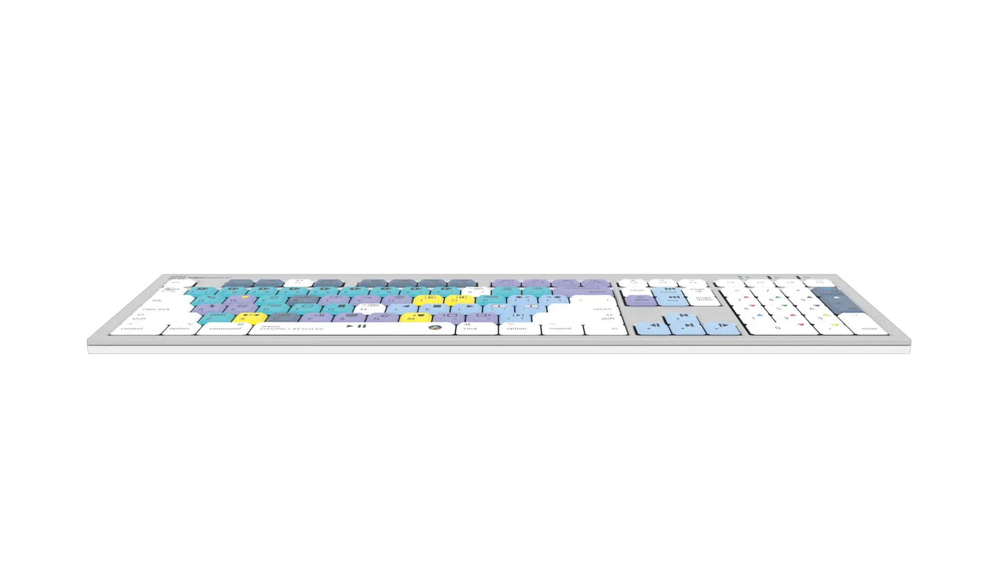 DaVinci Resolve ALBA Slimline Keyboard - Mac - Two Horn