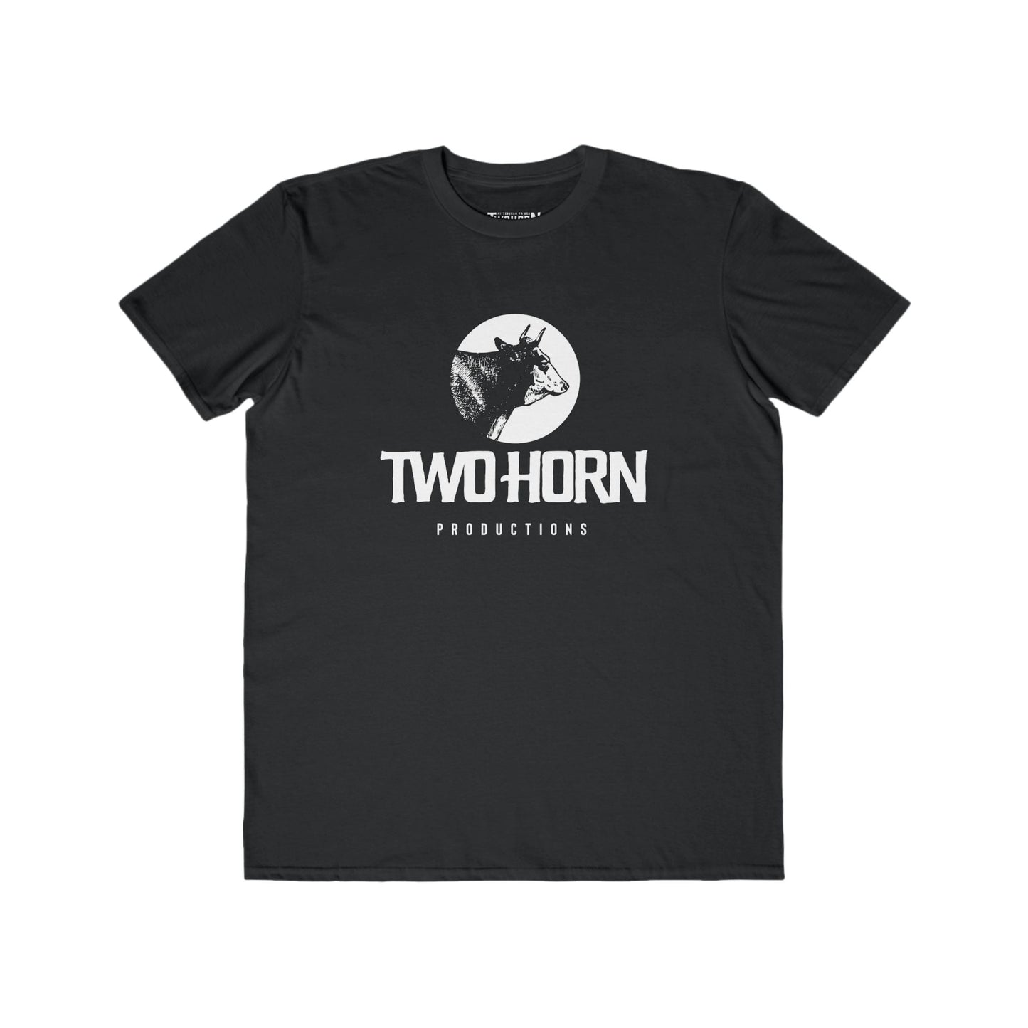 Men's Lightweight Fashion Tee - Two Horn Productions Graphic Shirt - Two Horn