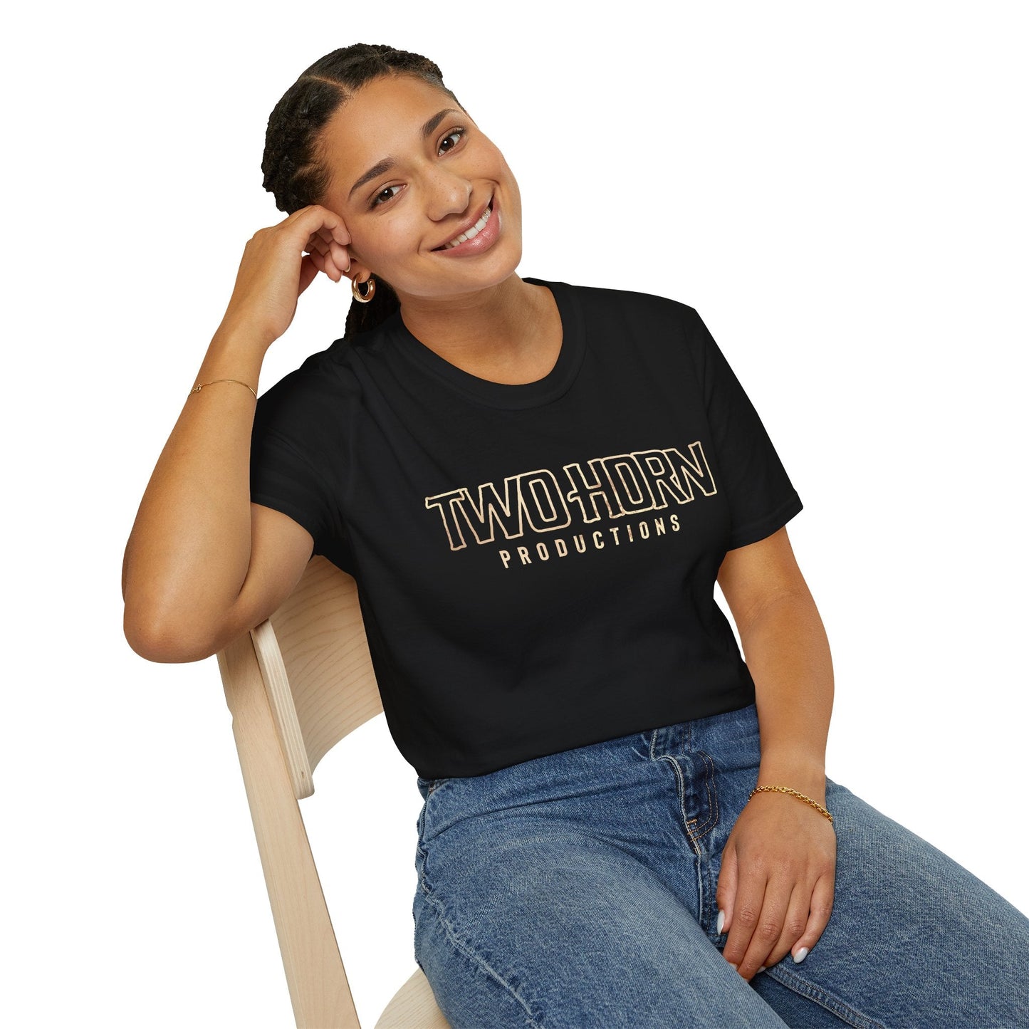 Not Luck, Just God - Two Horn Productions T-Shirt, Unisex Casual Wear - Limited Quantity - Two Horn