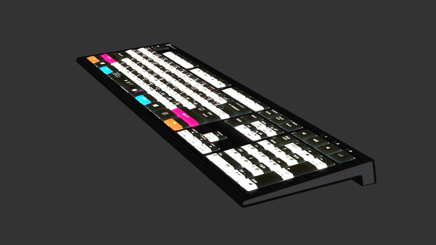 Premiere Pro and After Effects We call it Adobe Filmmaker ASTRA2 Backlit Keyboard – Windows - Two Horn