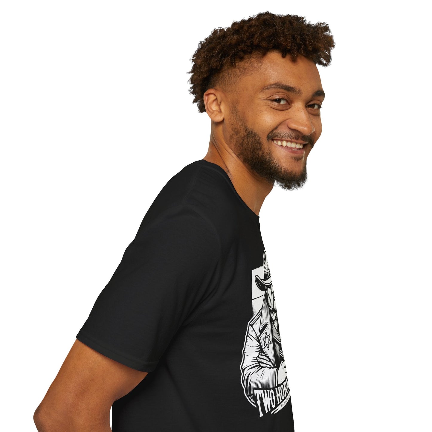 Two Horn Roundup Founder's Limited Edition 2025 Unisex Softstyle T-Shirt - Two Horn