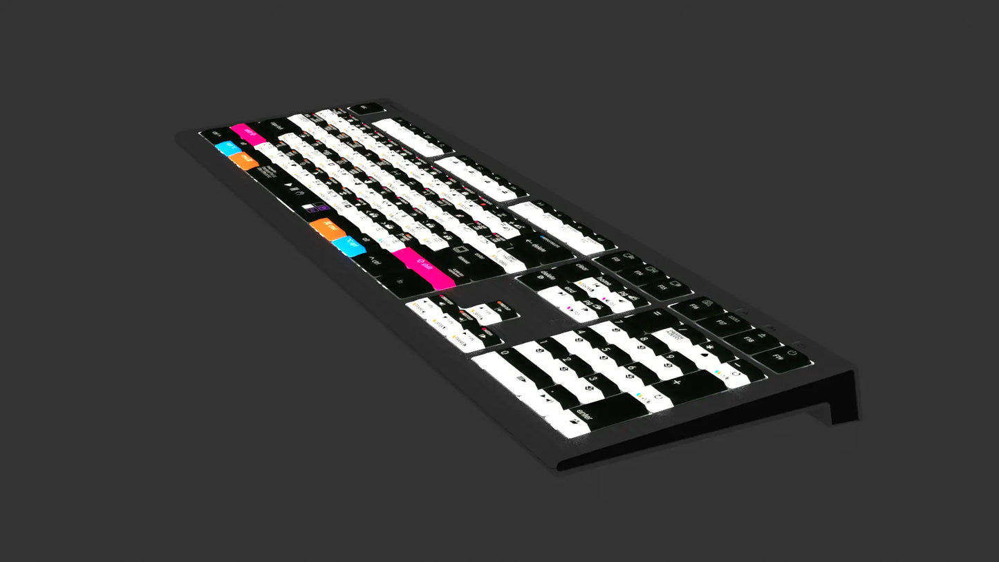 Premiere Pro & After Effects We call it Adobe Filmmaker ASTRA2 Backlit Keyboard – Mac