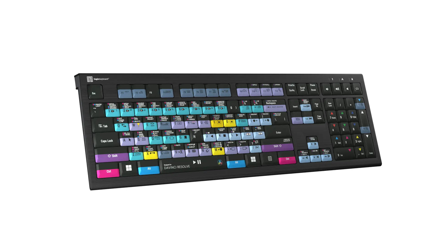 DaVinci Resolve ASTRA2 Backlit Keyboard – Windows