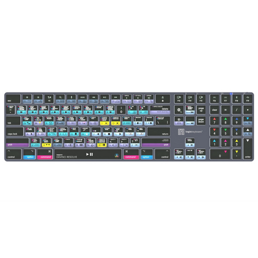 DaVinci Resolve TITAN Wireless Backlit Keyboard - Mac