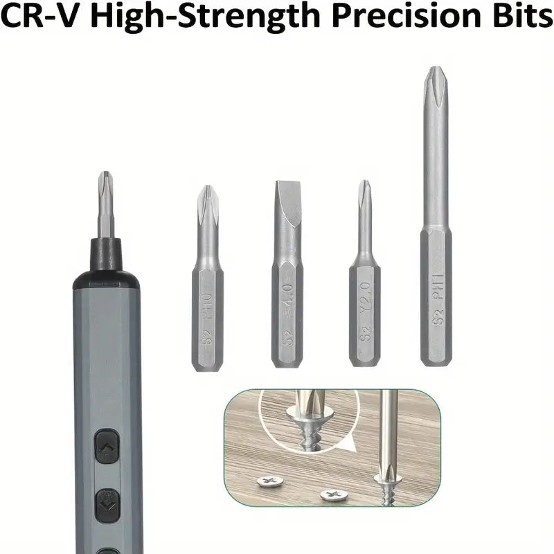 Aluminum Alloy Material 68-in-1 Precision Electric Screwdriver Set