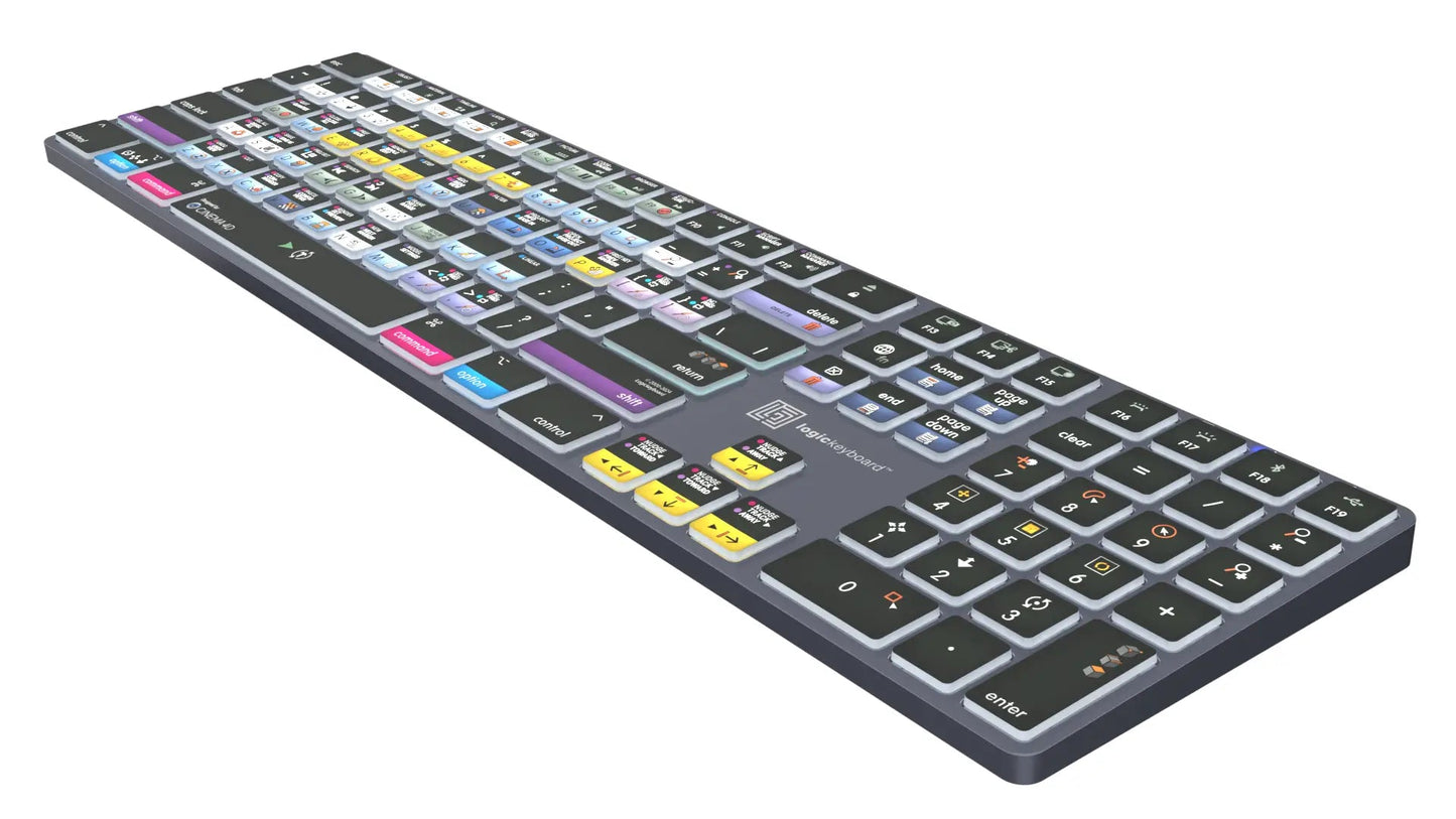 Cinema 4D TITAN Wireless Backlit Keyboard - Mac US English - Two Horn