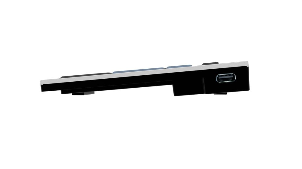 DaVinci Resolve Silver Slimline Keyboard - Windows - Two Horn