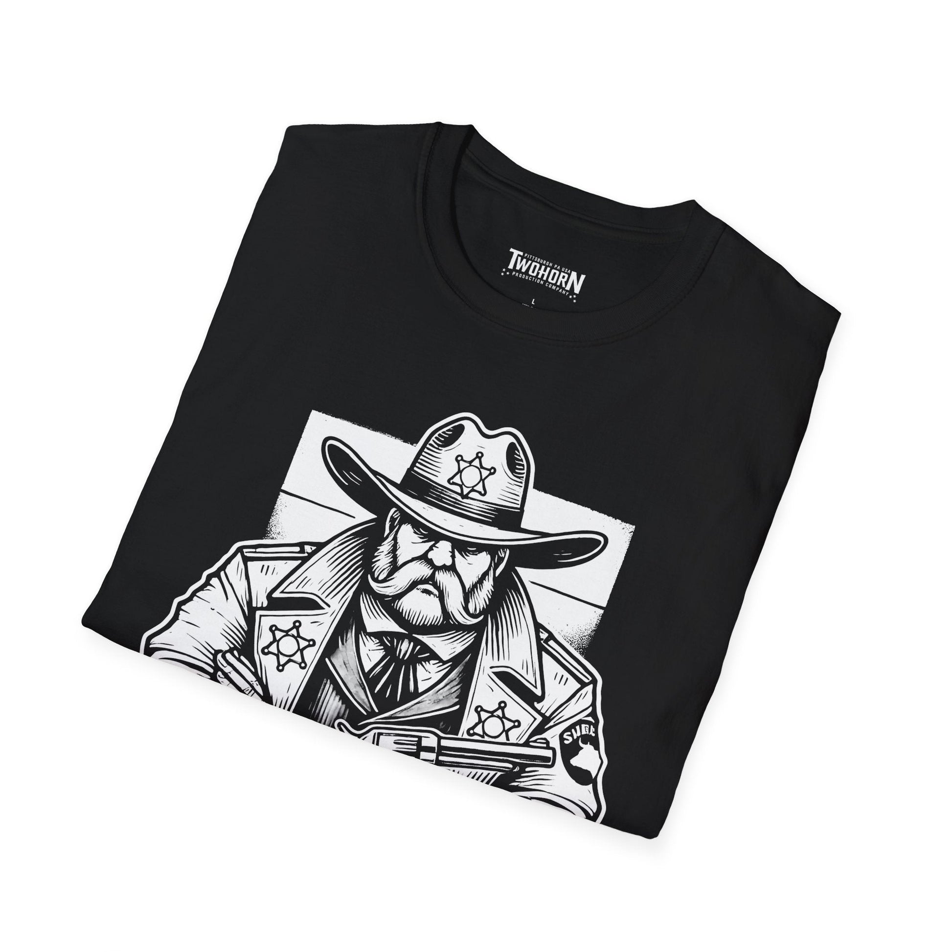 Two Horn Roundup Founder's Limited Edition 2025 Unisex Softstyle T-Shirt - Two Horn