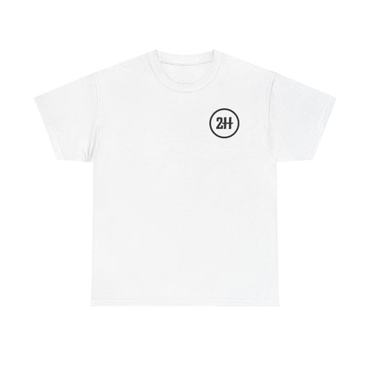 Unisex Heavy Cotton Tee with Two Horn Productions Logo - Casual Gift for Creators, Everyday Wear, Graphic Tee, Unisex Shirt, Music & [...] - Two Horn